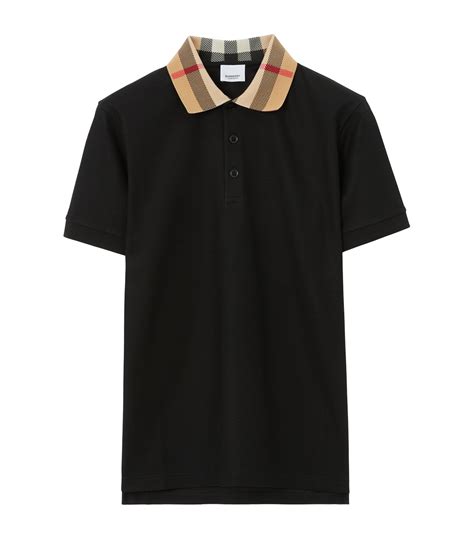 polo burberry london femme|check collar polo shirt burberry.